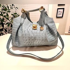 Brahmin Elisa Periwinkle Melbourne Hobo Bag